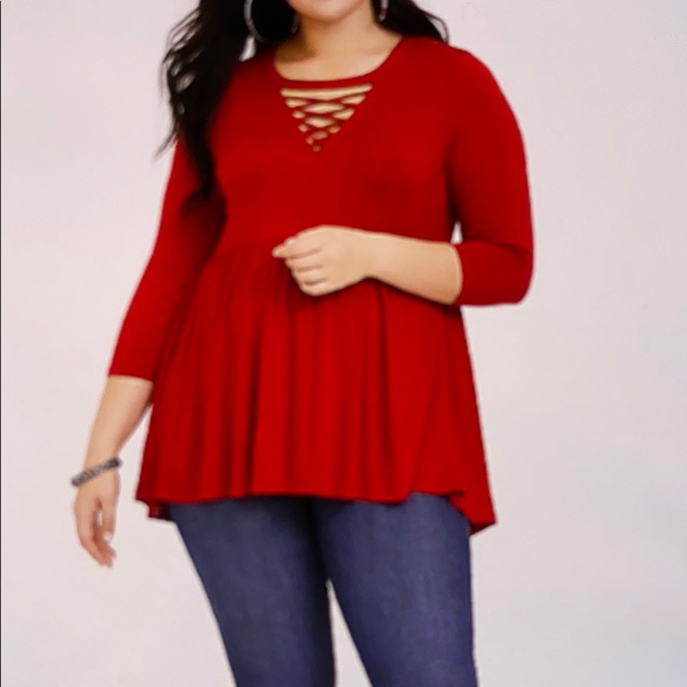 Red shirt from torrid